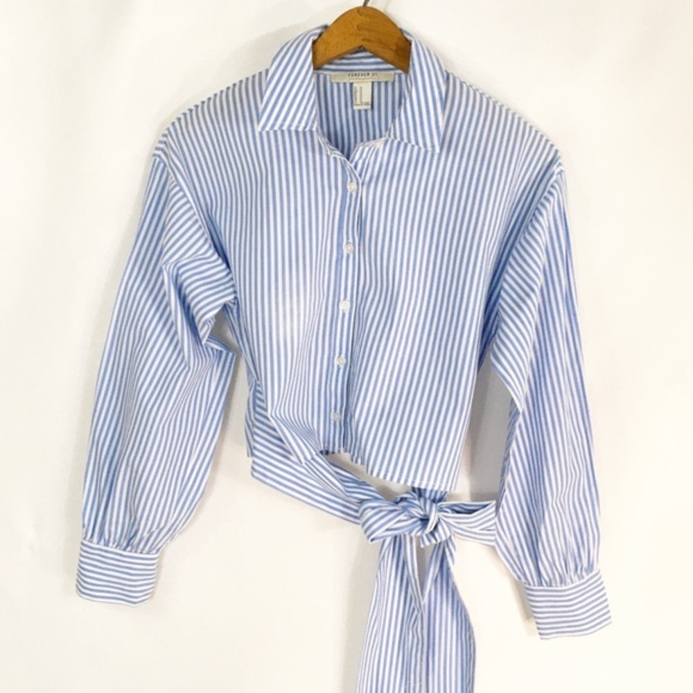 Forever 21 Wrap Around Button Up